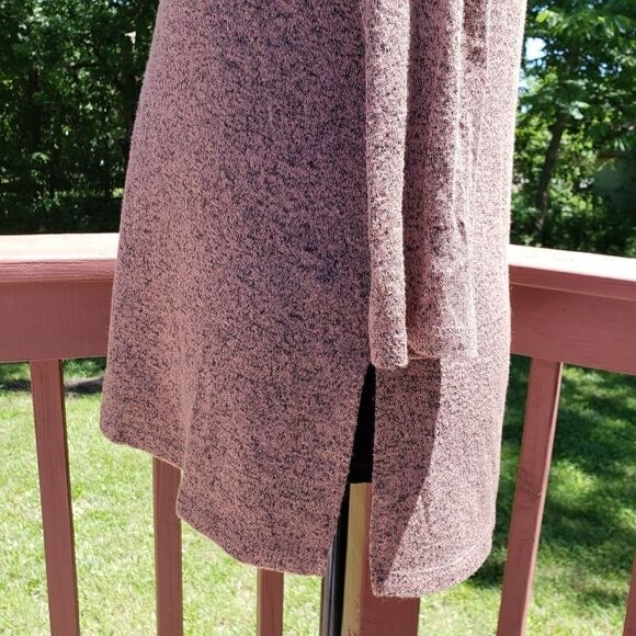 Slinky Brand Ladies Rose Gold Metallic Knit Tunic Size XS - Picture 6 of 14